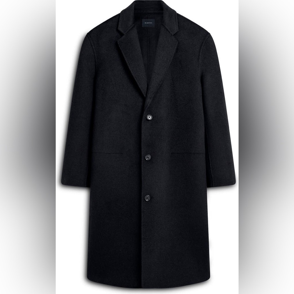 🔥🔥🔥 Bugatchi Tailor Fit Wool Blend Longline Coat size M🔥🔥🔥